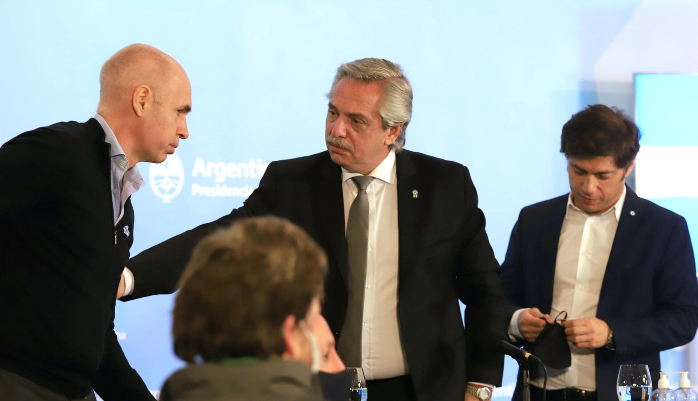 Fernández, Kicillof y Larreta  anuncian la extensión de cuarentena en el AMBA con mayores restricciones | Nacionales