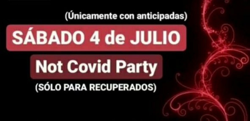 "Not covid party": alerta en Quilmes por la convocatoria de una fiesta de recuperados de coronavirus | Información General