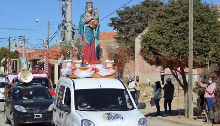 Salta: organizan la procesión de la Virgen del Perpetuo Socorro en vehículos | Nacionales