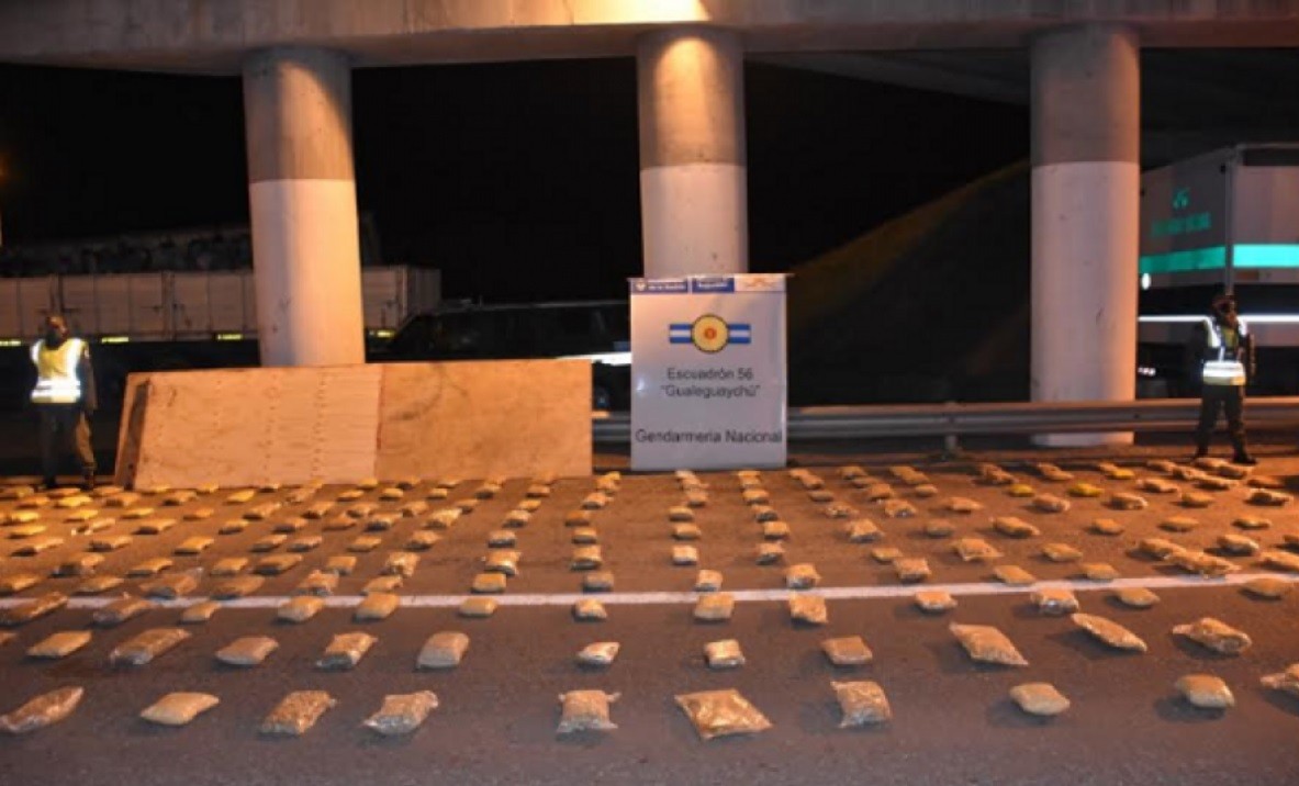 Interceptan en Entre Ríos un camión con más de 124 kilos de marihuana y cocaína | Nacionales