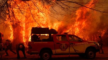 Incendios forestales: detuvieron a un hombre con varios encendedores | Nacionales