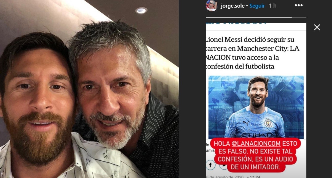 El padre de Messi dice que el audio que circula sobre el pase al Manchester City es un imitador de Lio | Deportes