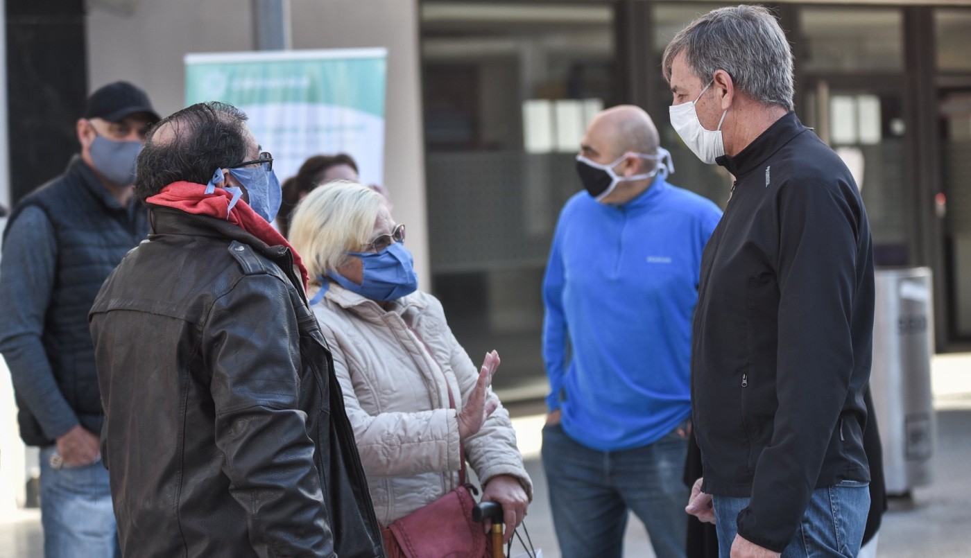 Jatón le habría solicitado a Perotti "no retroceder en esta etapa de la pandemia" | Noticias