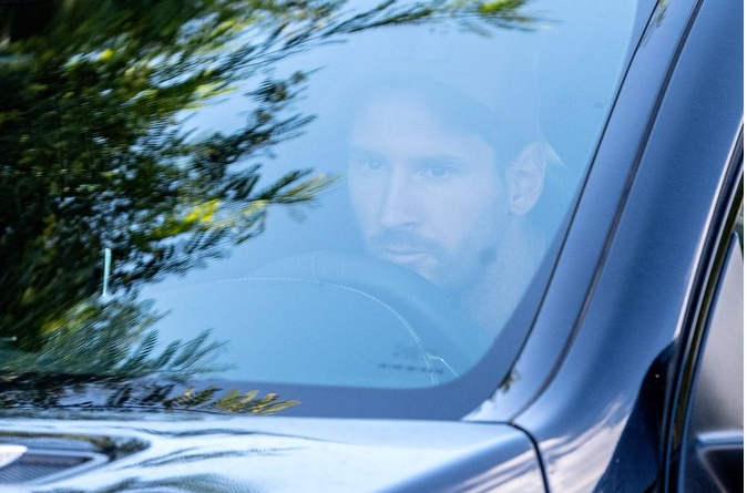 Messi volvió a las prácticas en Barcelona después de la intensa tormenta | Deportes