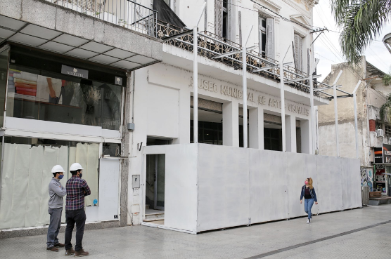 Avanzan las tareas de refacción del Museo Municipal de Artes Visuales | Espectaculos