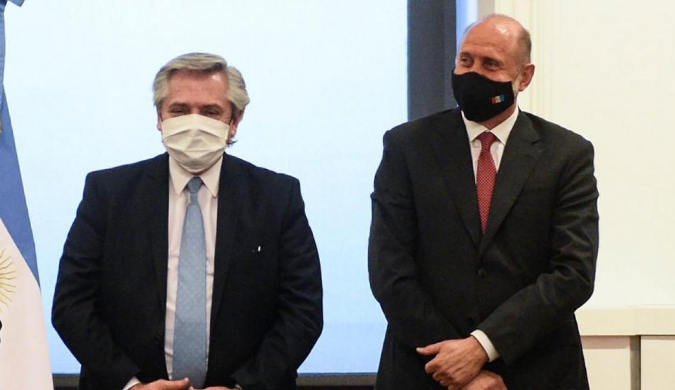 El gobernador Omar Perotti recibe en Rosario al presidente Alberto Fernández | Noticias