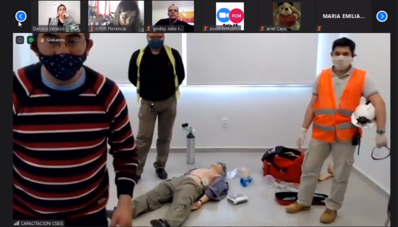 Entrenar mediante la "telesimulación", una experiencia exitosa en tiempos de pandemia | Información General