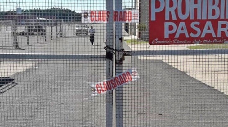 Clausuraron el autódromo de Concordia | Deportes