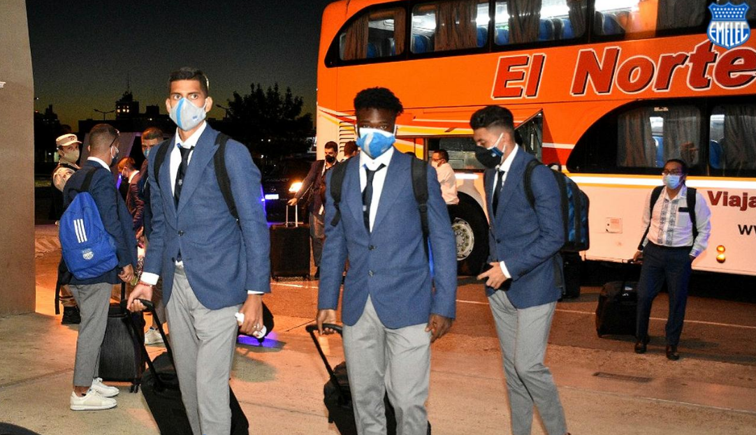 Emelec de Ecuador llegó anoche y ya está concentrado en nuestra ciudad | Deportes