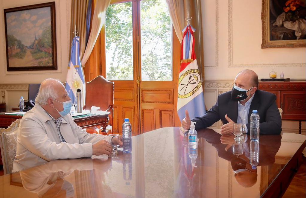 Cumbre: Perotti y Lifschitz buscan consensos para tratar leyes fundamentales | Noticias