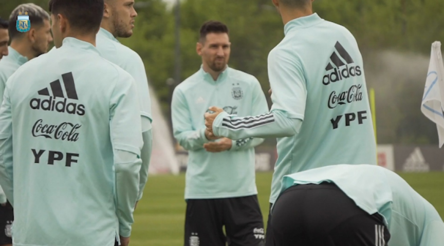 Argentina entrena en Ezeiza con 27 jugadores, a la espera de Martínez Quarta | Deportes