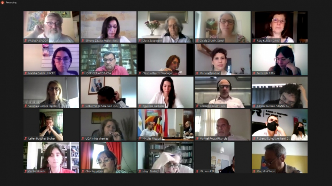 Santa  Fe participó de la reunión del Consejo Asesor de la Comunicación Audiovisual y la Infancia | Información General