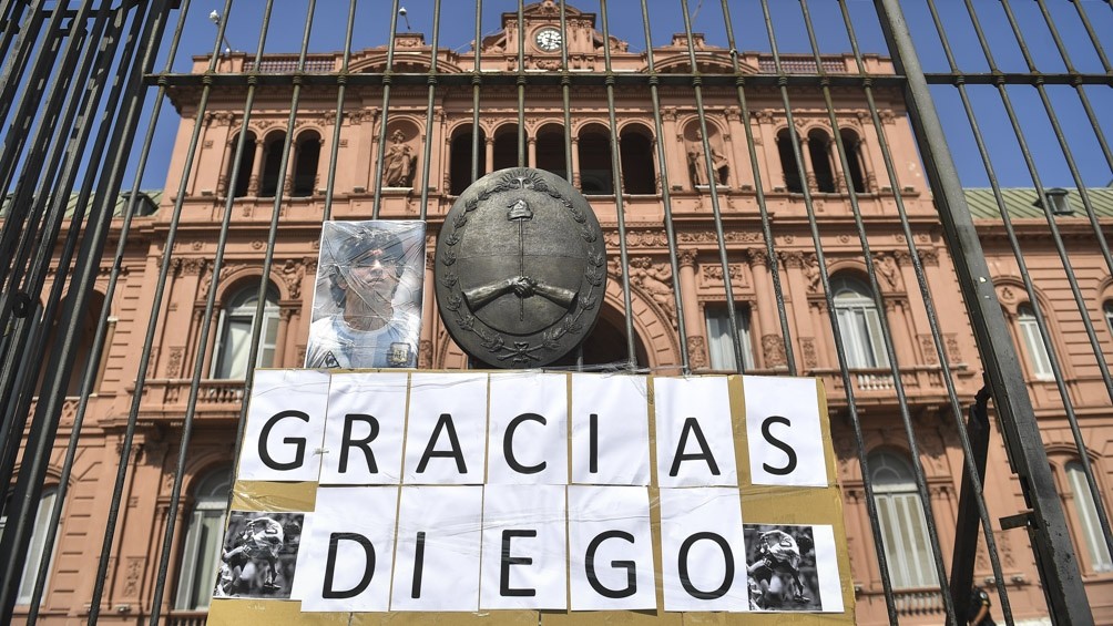 Comenzó el velatorio de Diego Maradona en la Casa Rosada | Noticias