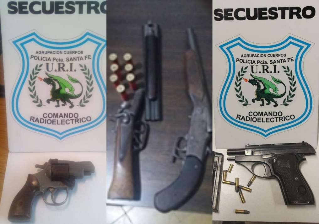 Secuestraron 5 armas de fuego en los últimos días | Noticias