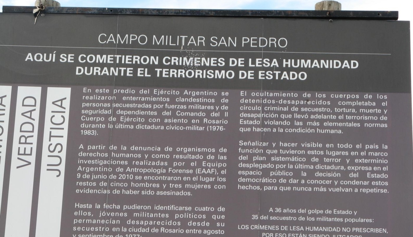 Campo Andino: buscan determinar si hubo entierros clandestinos en el Campo Militar San Pedro | Noticias