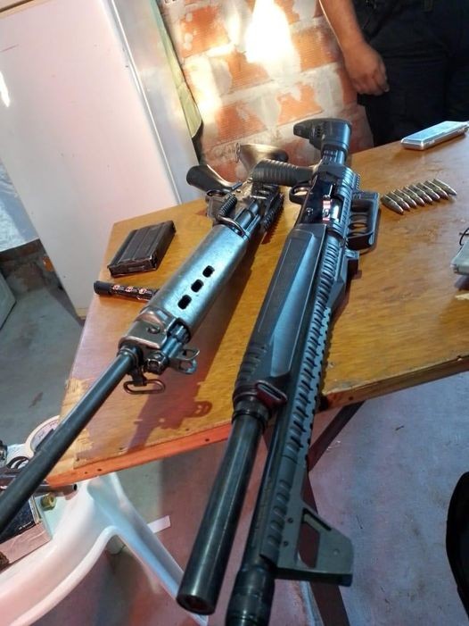 Detuvieron a un hombre por portación de armamento de guerra | Noticias