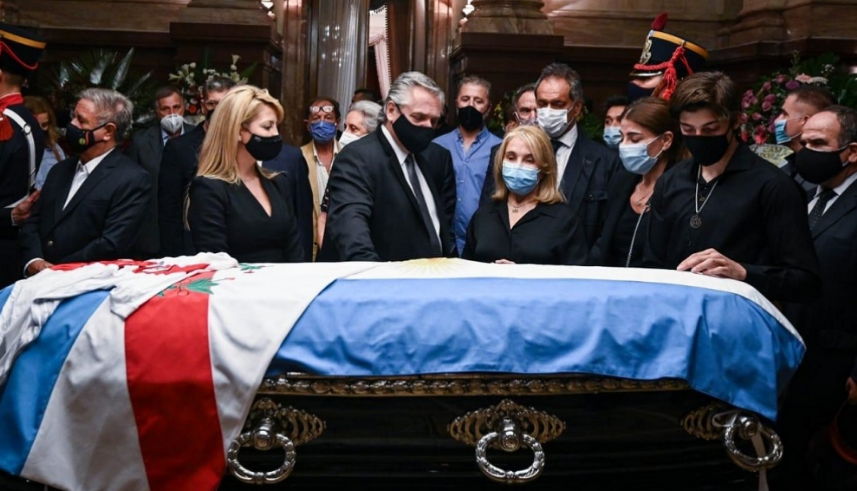 Carlos Menem es velado en el Congreso | Noticias