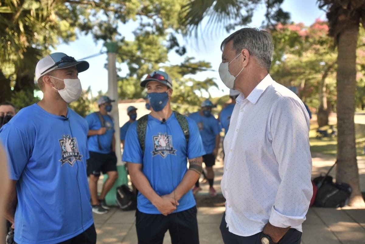Emilio Jatón dio la bienvenida a la Selección Nacional de Softbol | Deportes