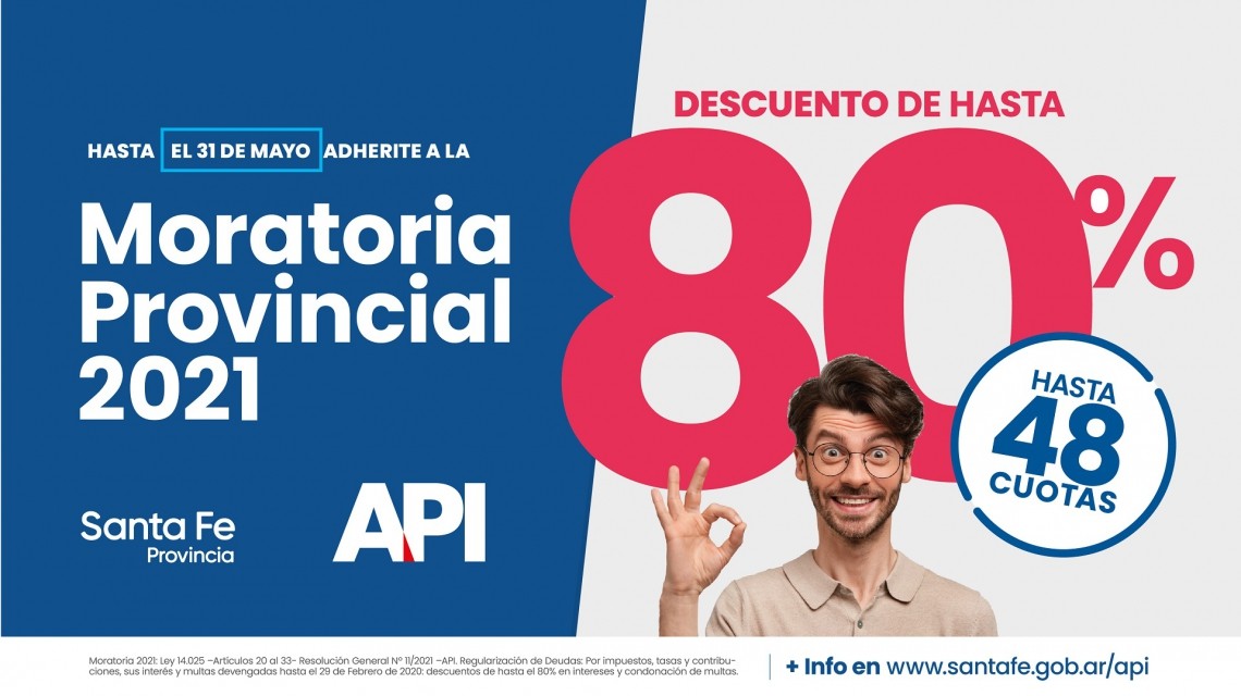 Desde el mes de marzo rige una nueva moratoria tributaria en la provincia | Información General