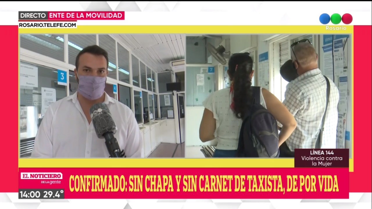 Taxista exhibicionista: el Municipio de Rosario decidió sacarle la licencia y la chapa de por vida | Noticias