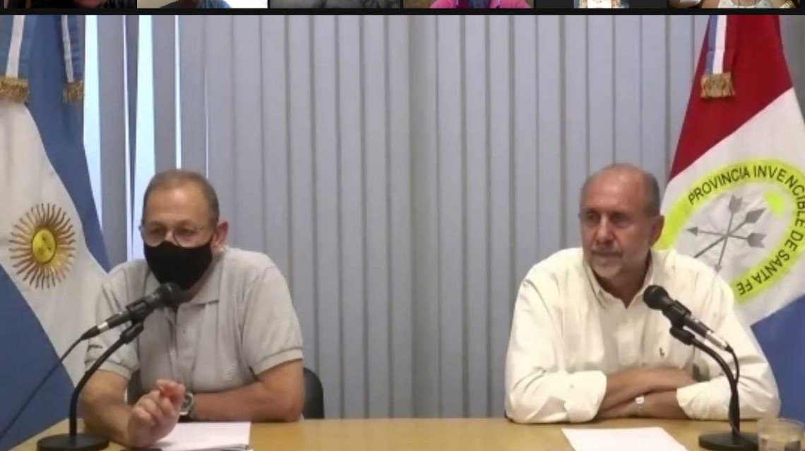 Covid-19: Perotti y ministros se reúnen con intendentes y presidentes comunales | Noticias