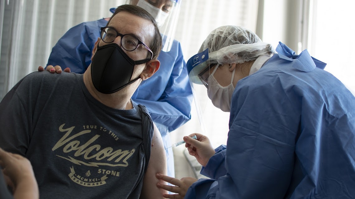 En Santa Fe se vacunaron contra el Covid a más de 16 mil personas con discapacidad | Noticias