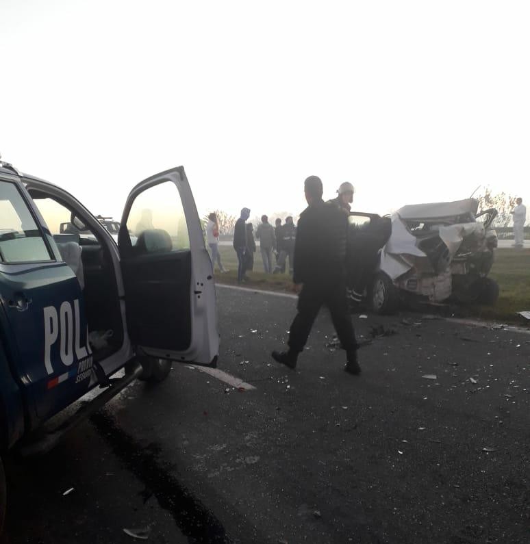 Violento choque en la autopista dejó cortada totalmente la vía | Noticias