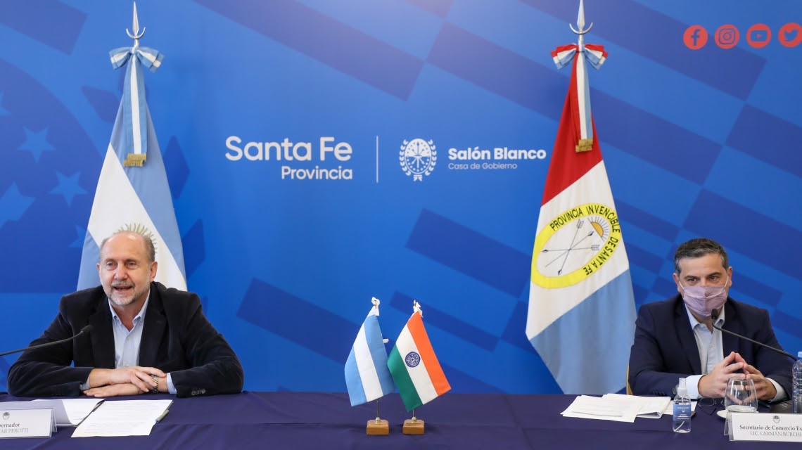Perotti encabezó la presentación de la “Sección India” del Programa “Santa Fe Mira a Asia” | Noticias