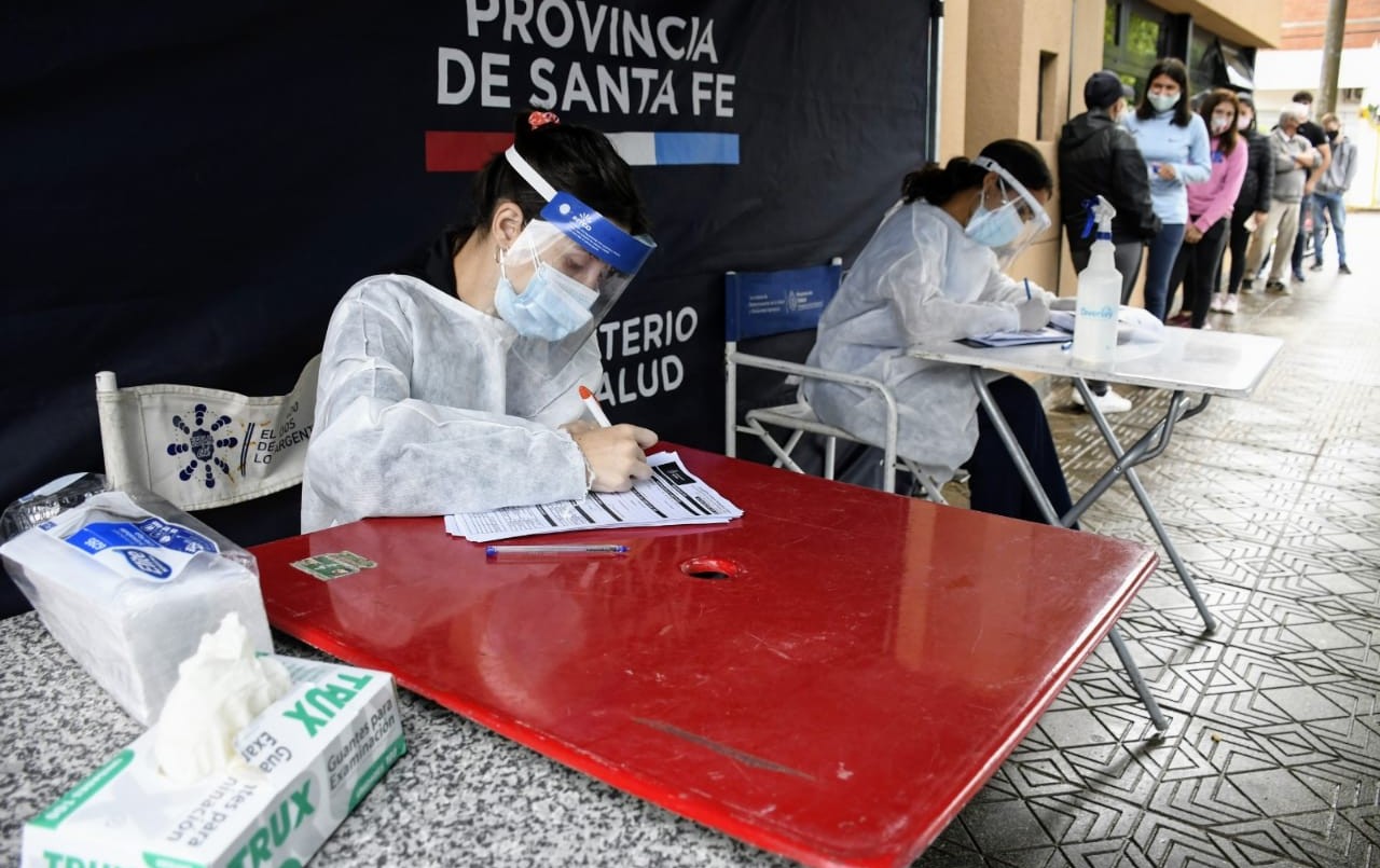 En el inicio de la semana, Santa Fe registró 834 contagios y 8 muertes por Covid | Noticias