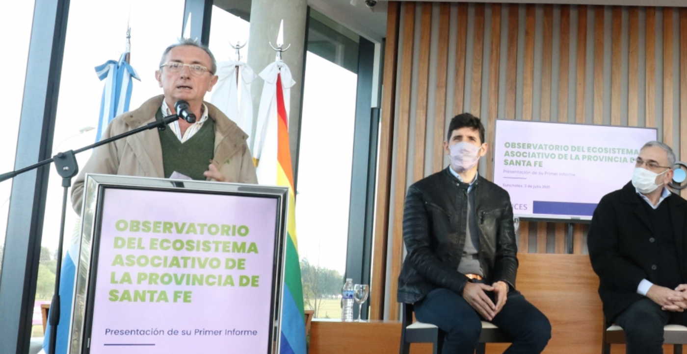 Presentaron el informe del observatorio del ecosistema asociativo de Santa Fe | Noticias
