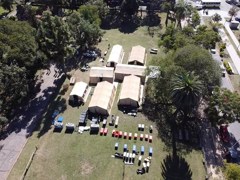 A 3 meses de su instalación: el Hospital de Campaña tiene solamente 3 camas libres | Noticias