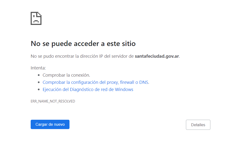 Está caída la página web del municipio: hoy se habilitaban nuevos turnos para renovar el carnet de conducir | Información General