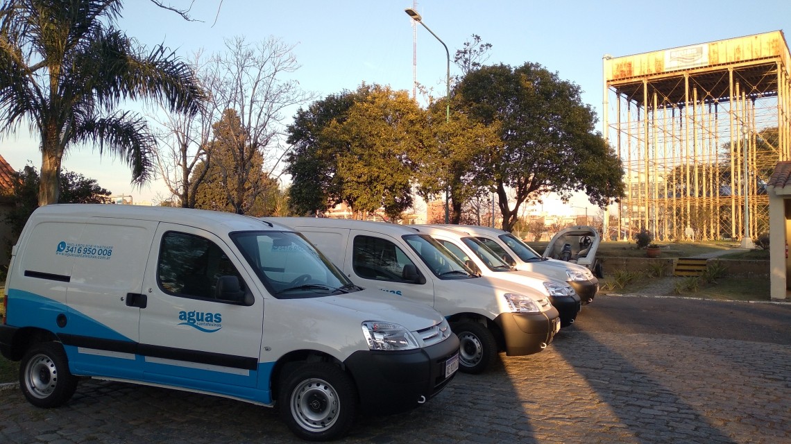 Mejor atención: Aguas Santafesinas incorpora nuevos utilitarios | Noticias