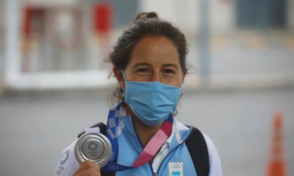 Le robaron la medalla de plata que obtuvo en Tokio a la leona Sofía Maccari | Deportes