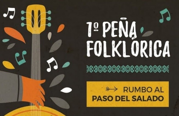 Llega la 1ª Peña Folklórica rumbo al Paso del Salado | Espectaculos