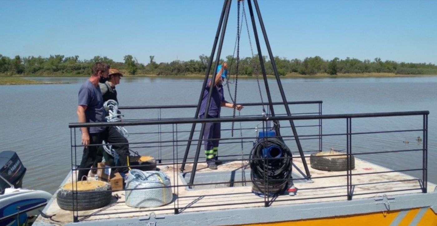 ASSA instaló una bomba sobre el Ubajay para abastecer a Rincón | Información General