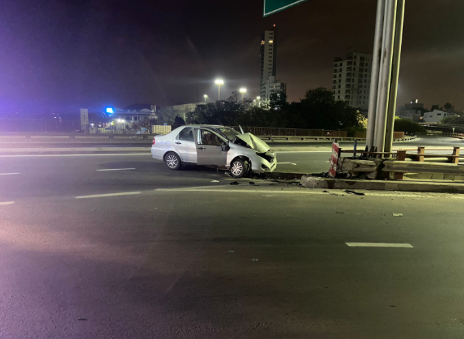 Tras el accidente liberan el tránsito en el Viaducto Oroño | Noticias