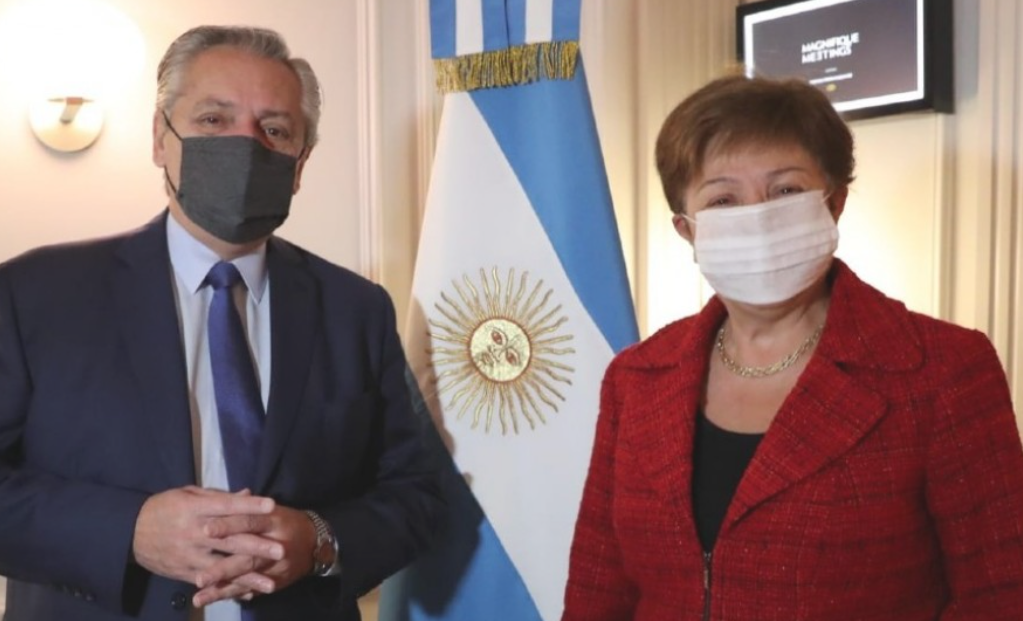 Georgieva sobre su encuentro con Alberto: "Fue una buena reunión" | Nacionales