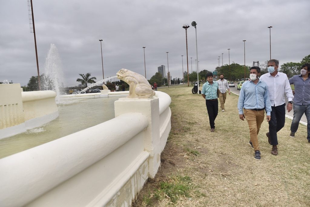 Concluyó la reparación de la Fuente de la Cordialidad | Noticias