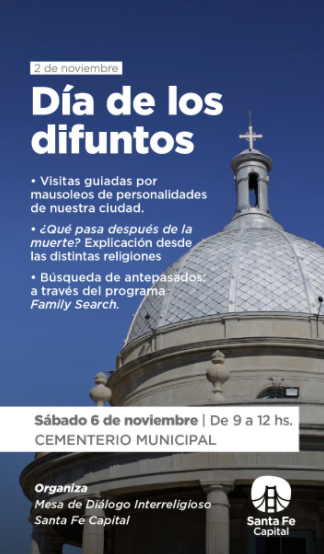 Una agenda con actividades variadas en el Cementerio municipal | Información General