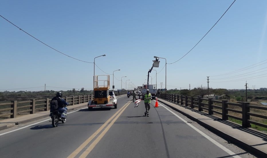 Puente Carretero: Desde esta noche y hasta el jueves se hará el reemplazo de luces led | Información General