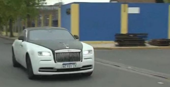 Tevez salió a pasear en su Rolls Royce por Marcos Juárez | Deportes