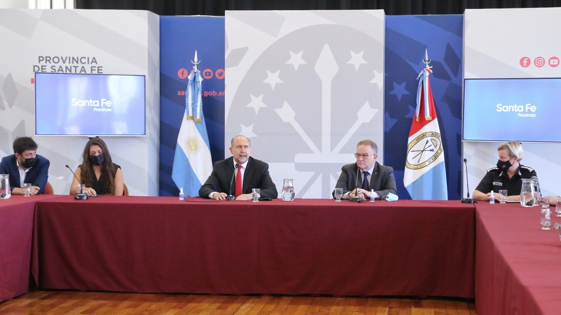 Perotti y Lagna pidieron “ratificar el rumbo” a los jefes policiales | Noticias