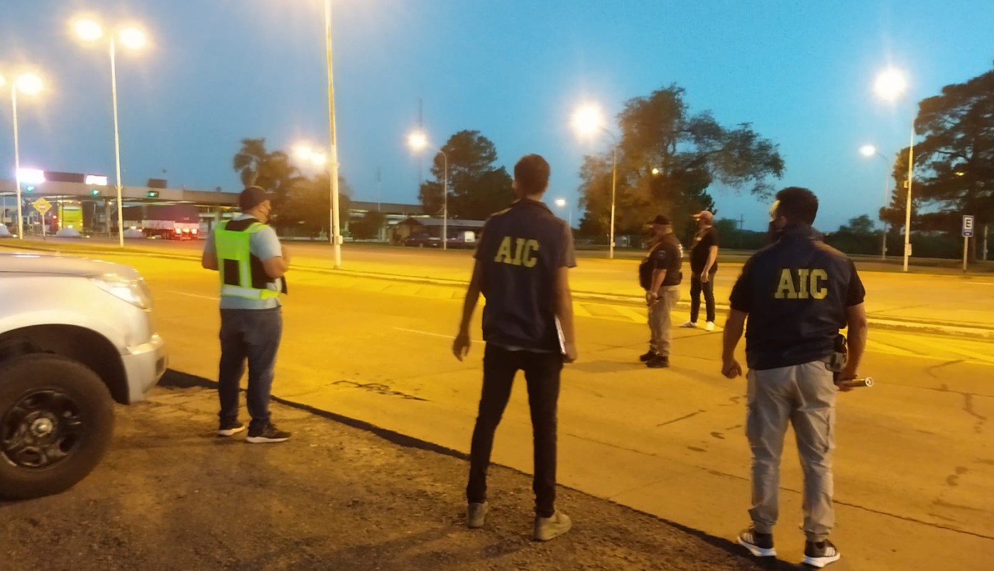 Narcocriminalidad: la AIC fiscalizó vehículos a la altura del Túnel Subfluvial | Noticias