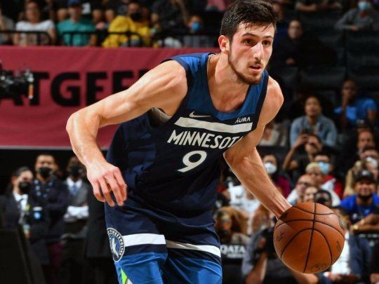 Leandro Bolmaro es el argentino más joven en ser titular en la historia de la NBA | Deportes