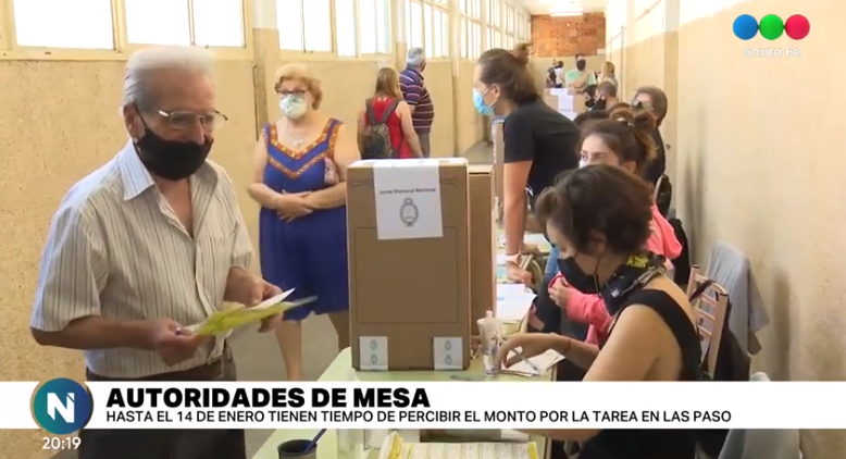 Cobros pendientes de las Autoridades Elecciones Provinciales PASO 2021 | Información General