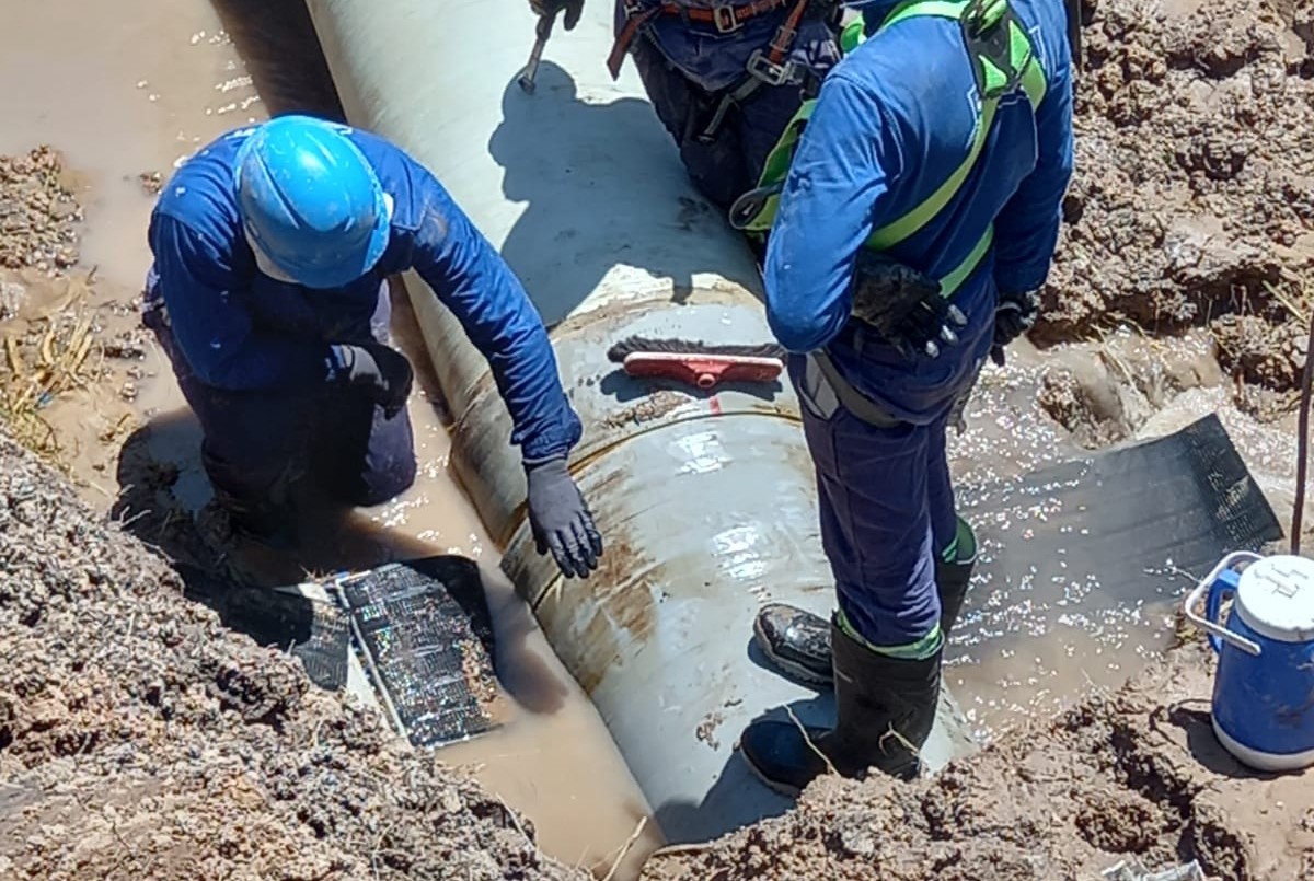 Avanza la reparación para normalizar el suministro de agua en Santo Tomé | Información General