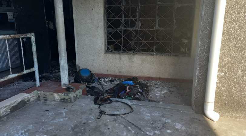 Piden ayuda para reconstruir el club Santa Rosa tras el incendio de ayer | Noticias