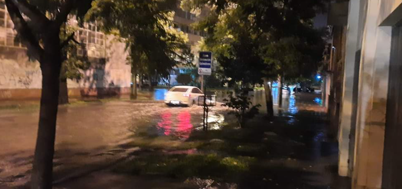 Temporal en Santa Fe: Cayó granizo en algunos lugares y hubo calles anegadas | Noticias
