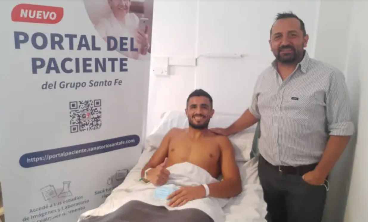 Operaron a Sebastián Moyano y empieza el proceso de recuperación | Deportes